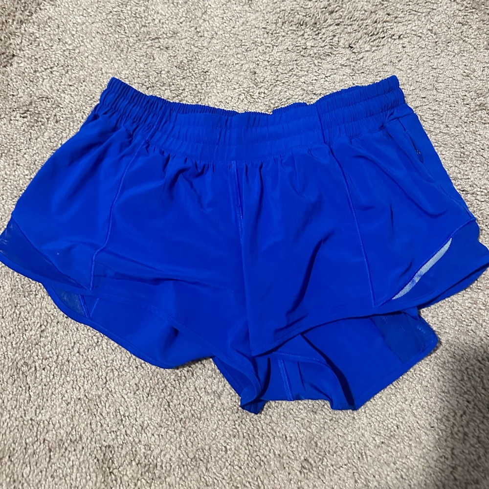 Women's Lululemon Blue Athletic Shorts